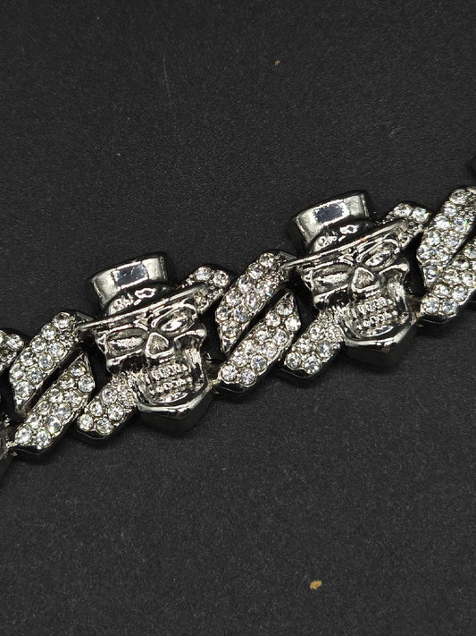 Pulsera skull iced
