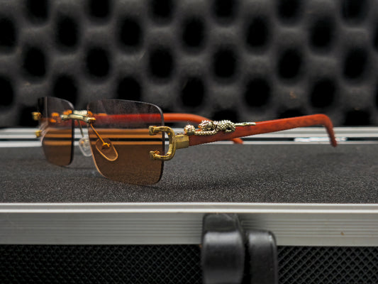 C4rtier madera y dorado