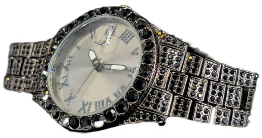 Reloj full iced Black out