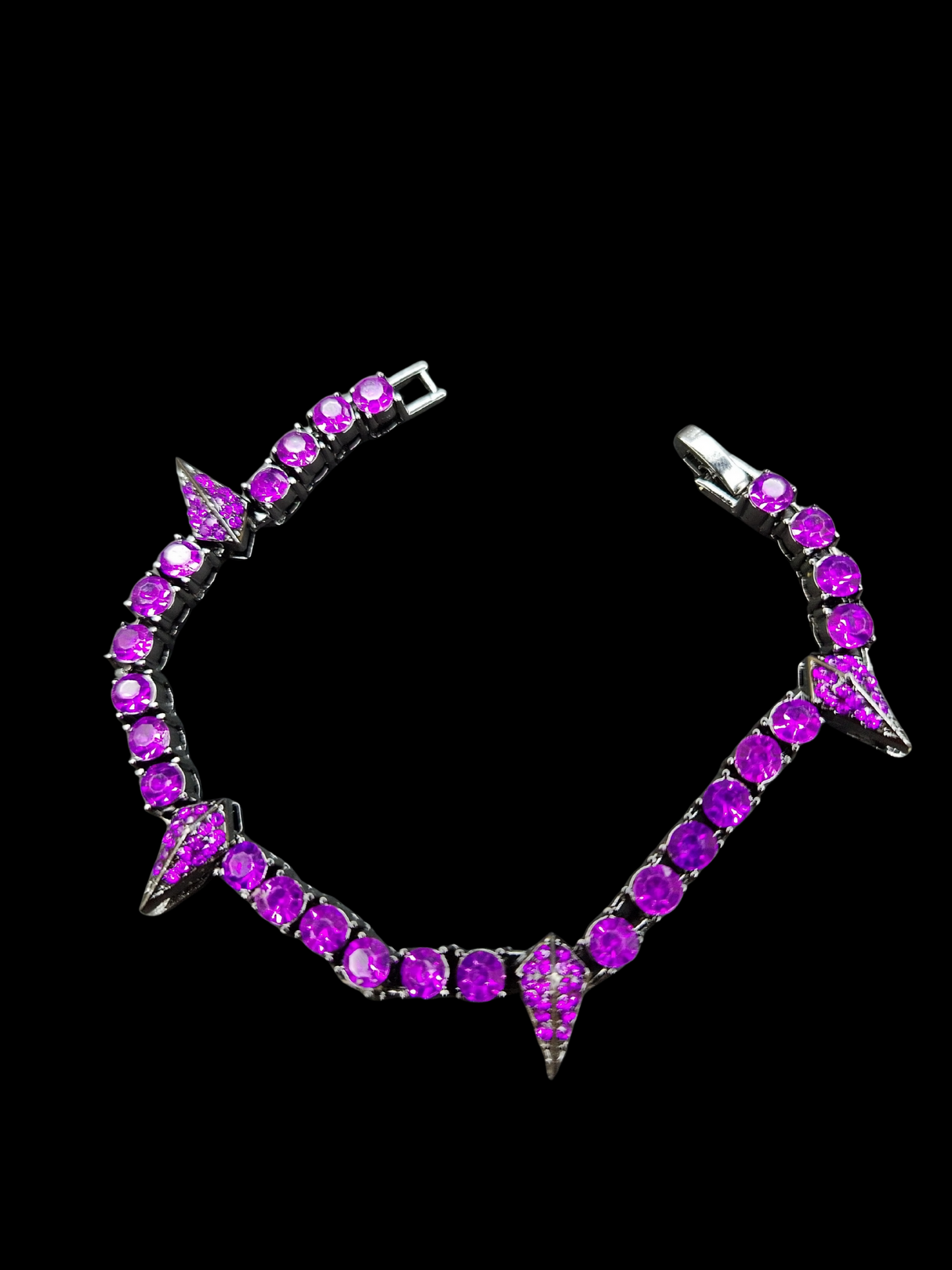 Pulsera tennis chain Purple edición