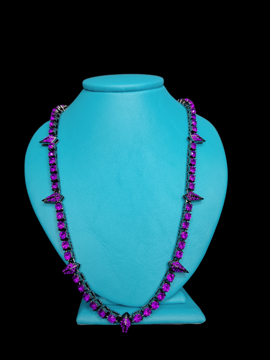 Tennis chain edición morada