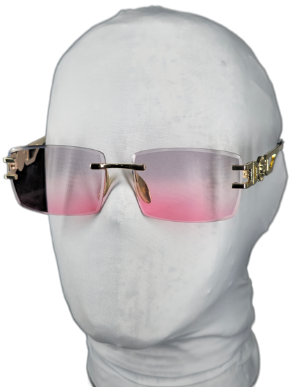 lentes v3rsace rosa y transparentes