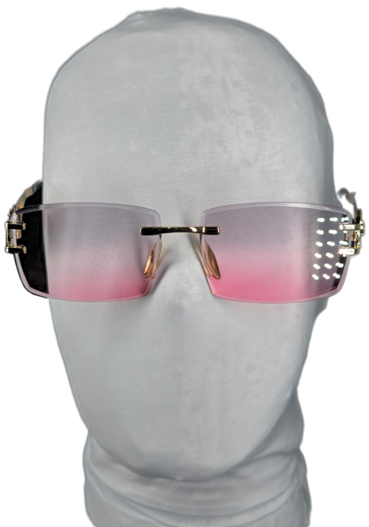 lentes v3rsace rosa y transparentes