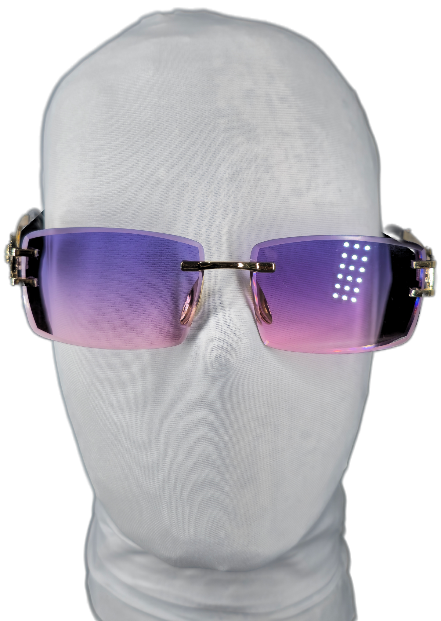 lentes morados y rosa degrade