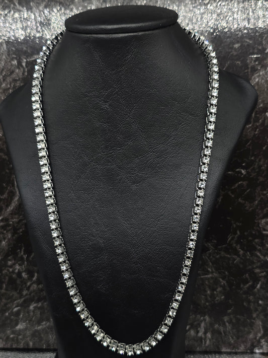 Tennis chain 2 mm plata