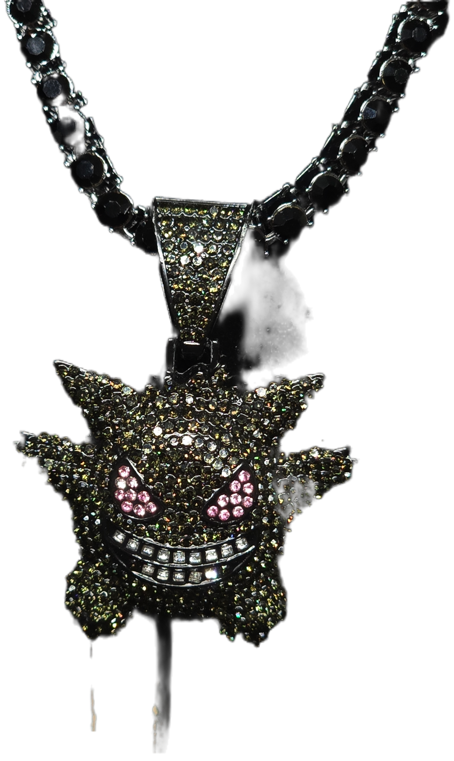 tennis chain black y gengar