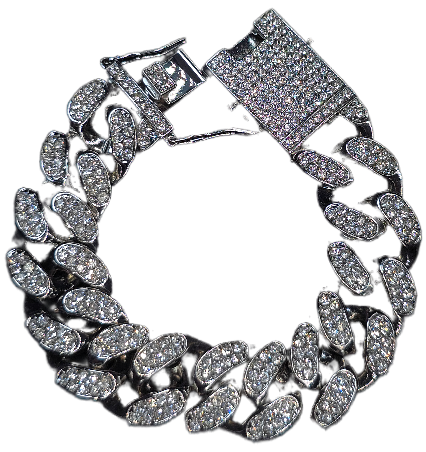 pulsera 22 mm full iced