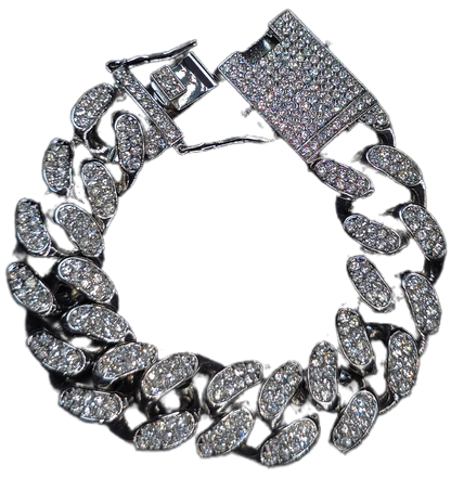 pulsera 22 mm full iced
