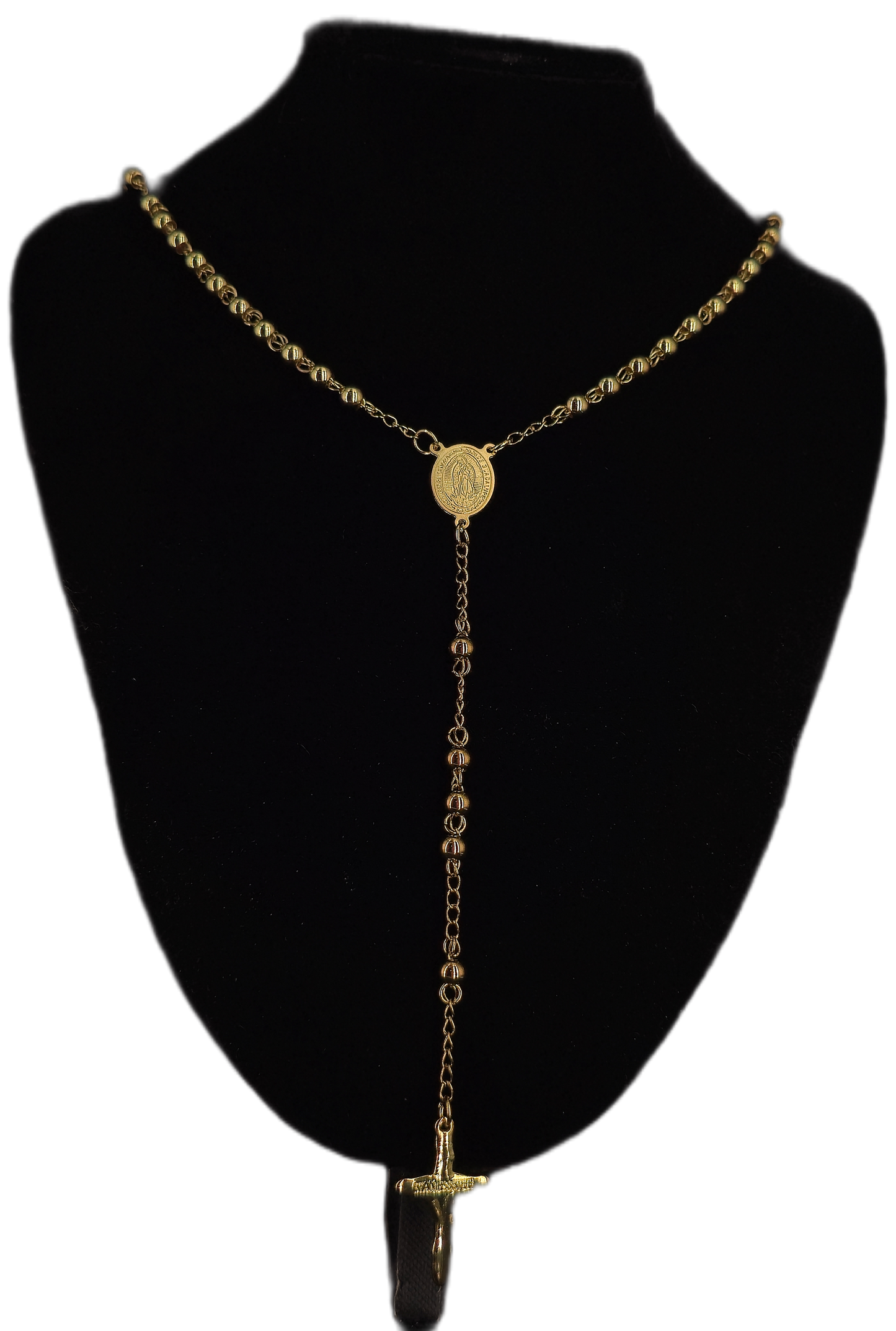 rosario oro laminado