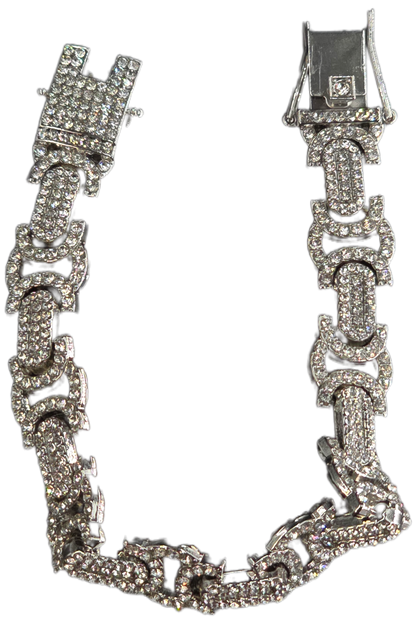 Pulsera corte H full iced