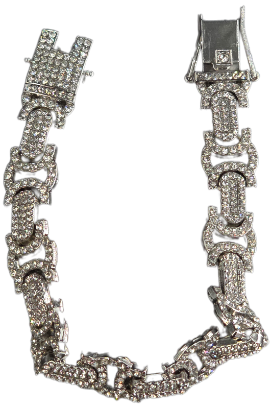 Pulsera corte H full iced