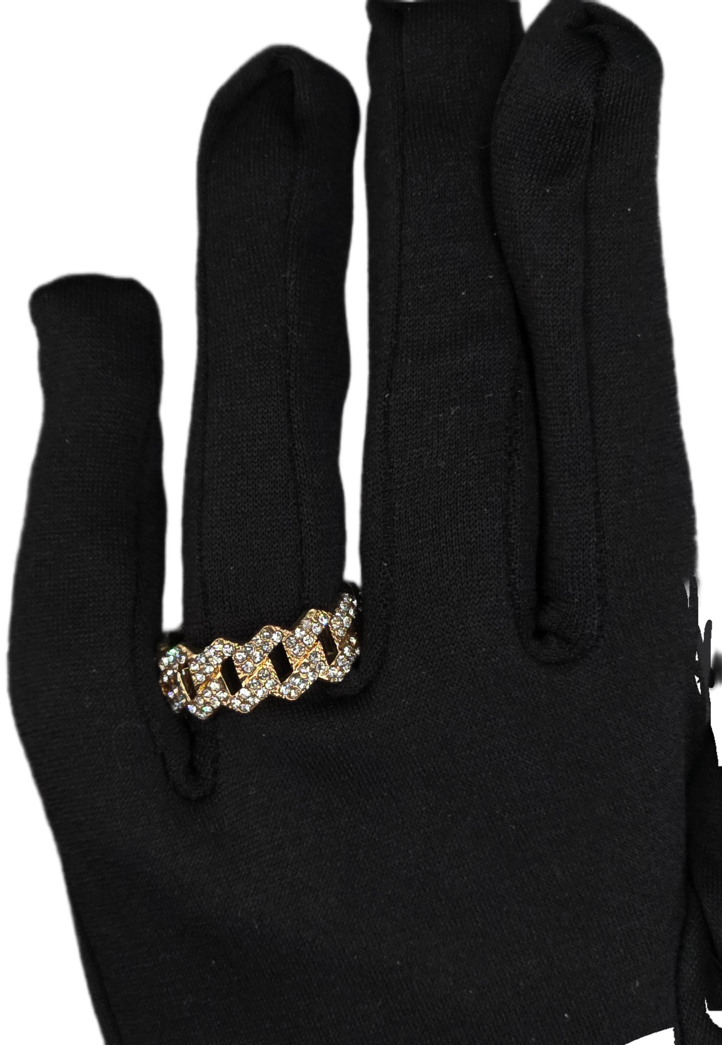 Anillo full iced gold