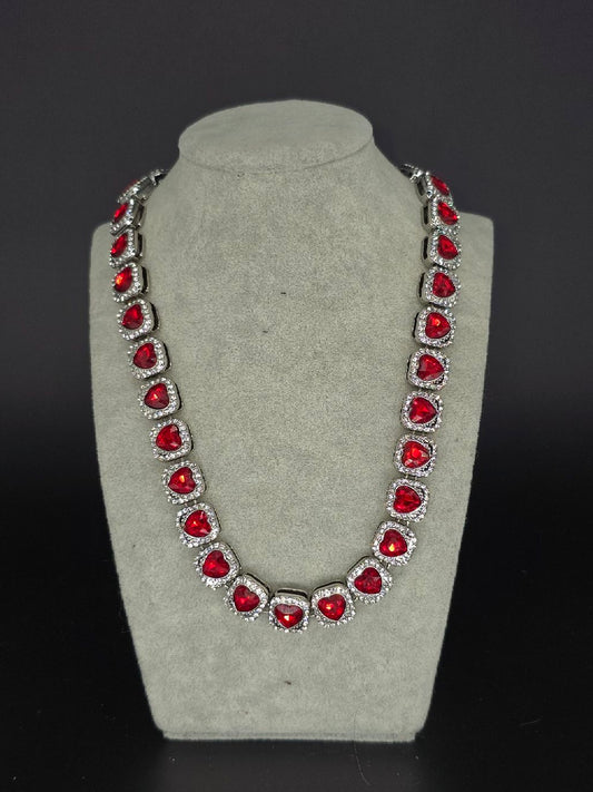 Cuban hearts red
