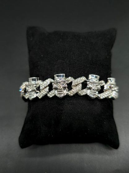 Pulsera skull iced