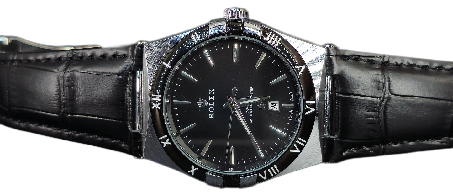 Rol3x co axial automático en cuero