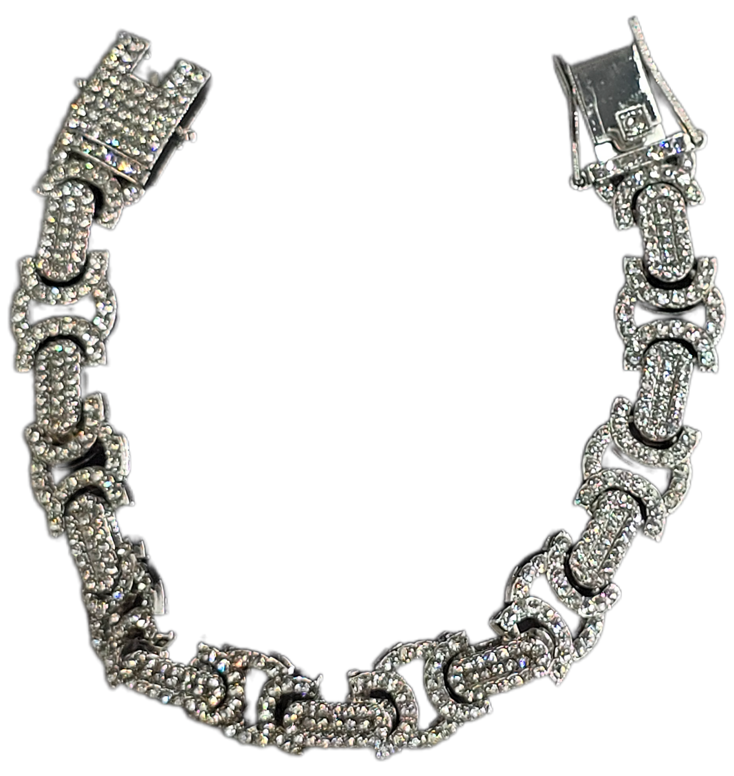 Pulsera corte H full iced