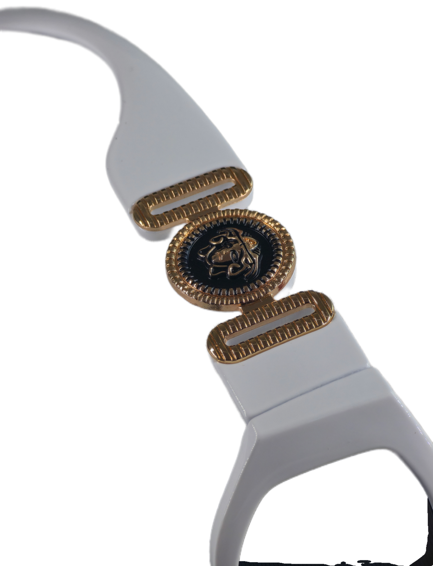 Lentes v3rsace blancos y dorado