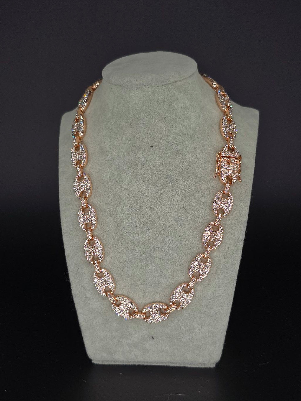 Cuban gucci 5 mm rose gold