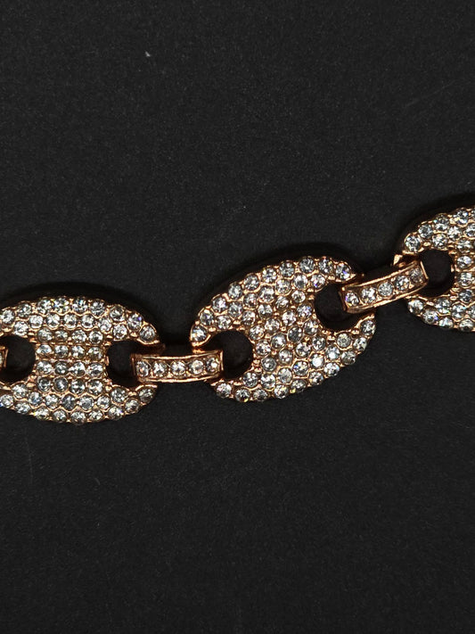 Cuban gucci 5 mm rose gold