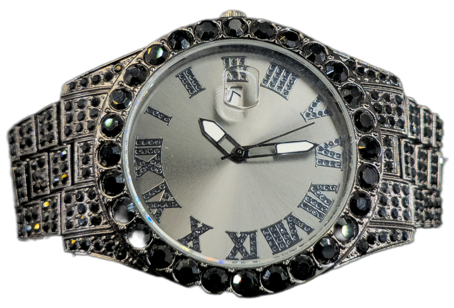 Reloj full iced Black out