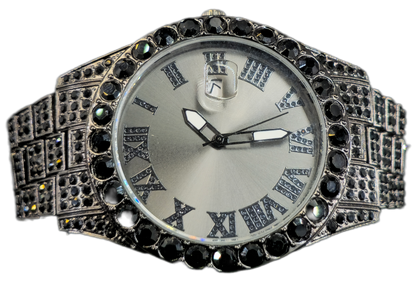 Reloj full iced Black out