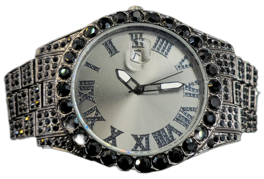 Reloj full iced Black out