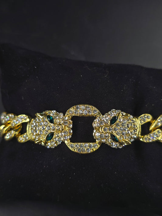 Jaguar dorado full iced