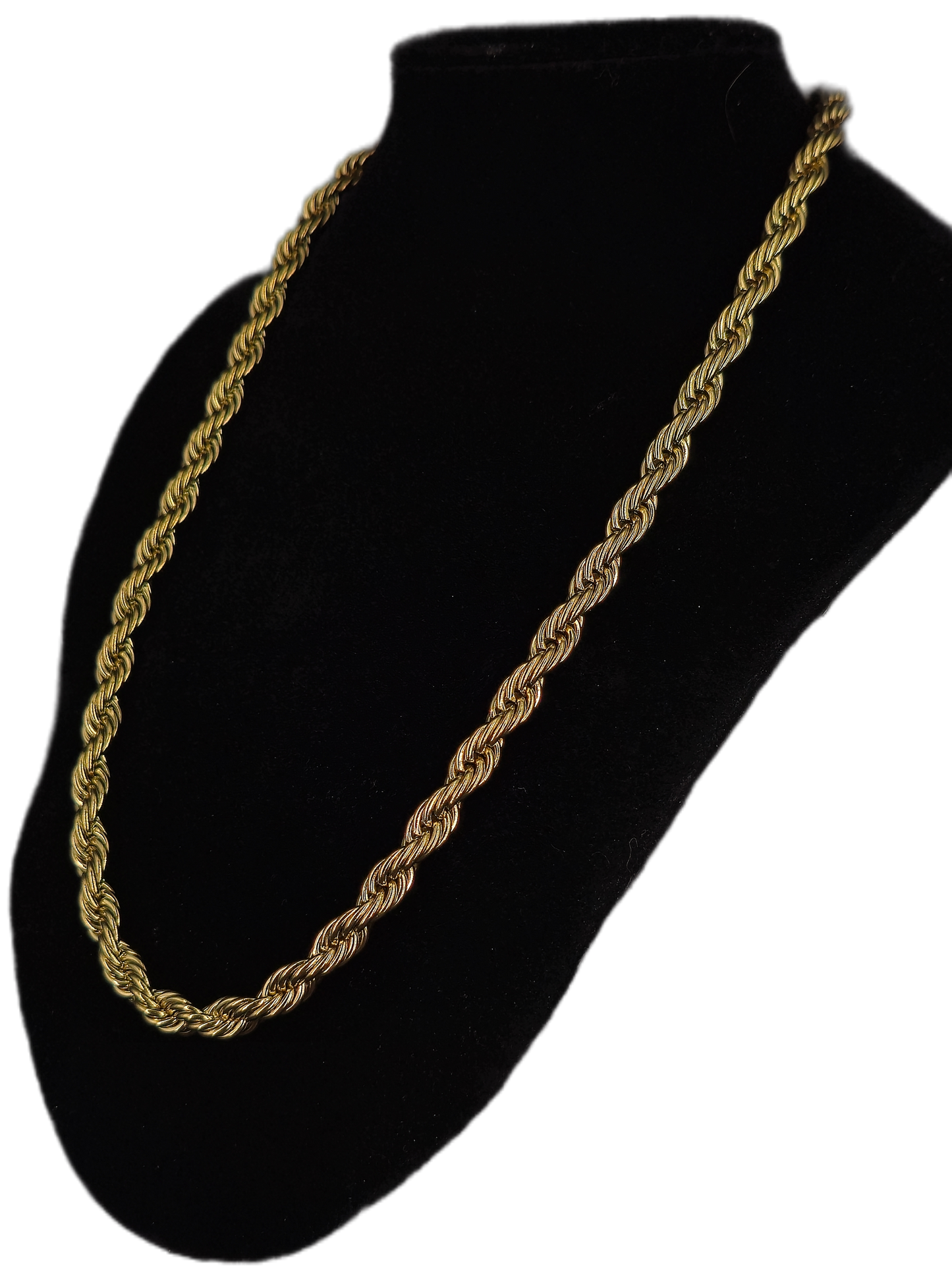 cadena turbillom 7 mm oro laminado