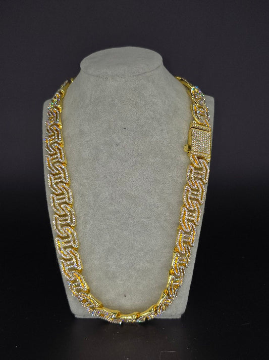 Cuban corte H gold