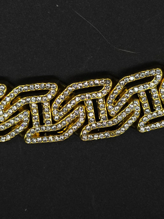 Cuban corte H gold