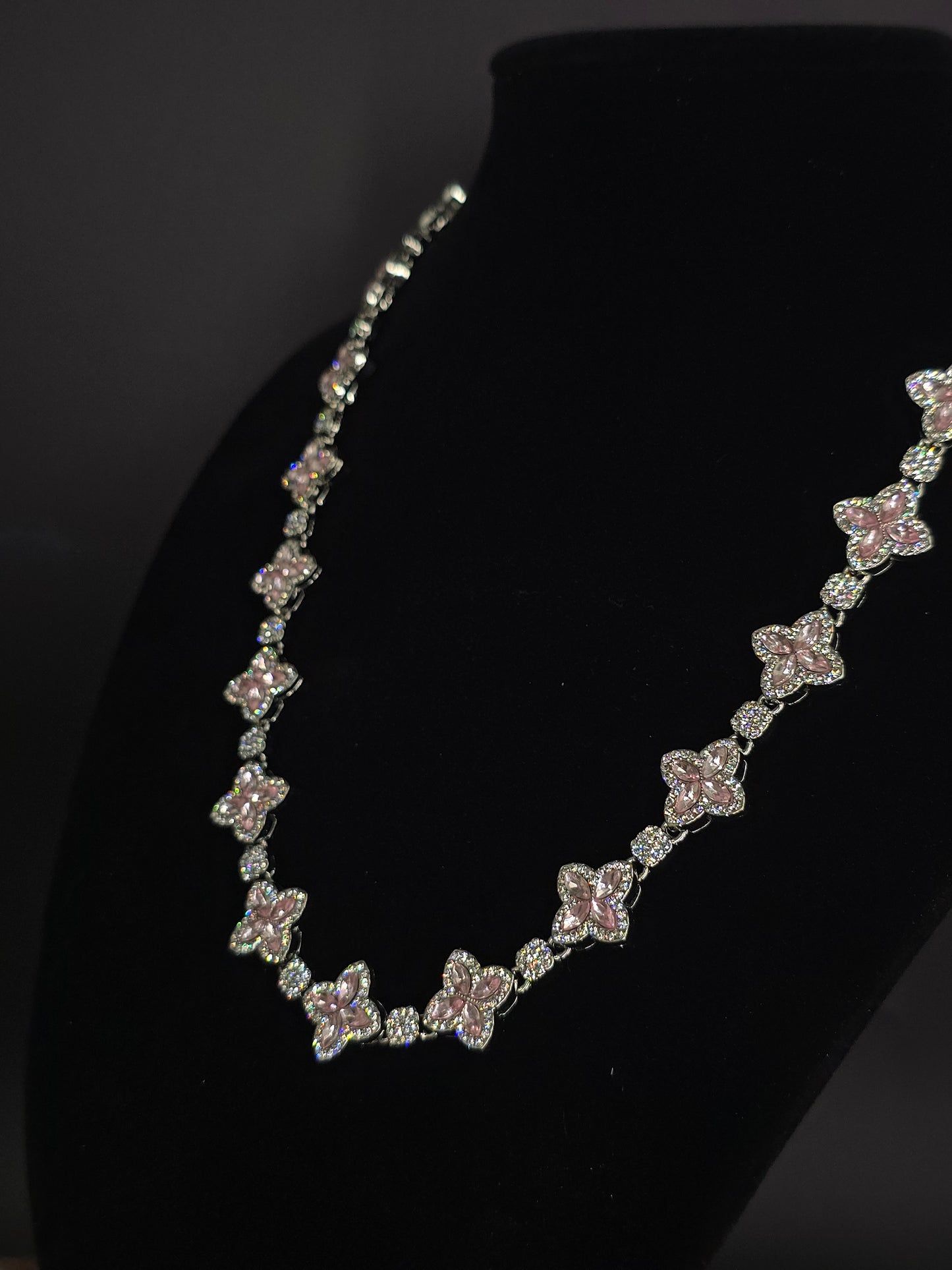 Tennis chain roses van clief