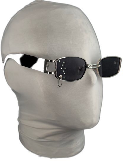 Lentes Chain negro y silver