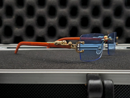 Lentes cartier azul shadow