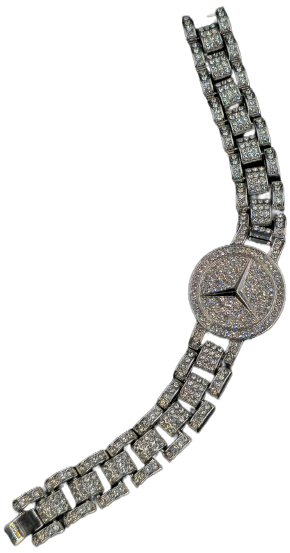 Pulsera Mercedes full iced
