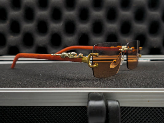 C4rtier madera y dorado