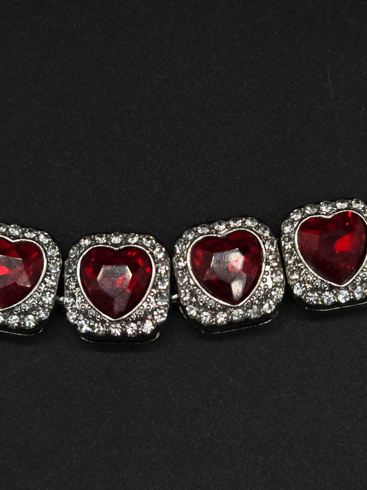 Cuban hearts red